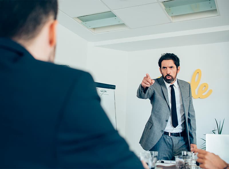 Difficult workplace confrontation